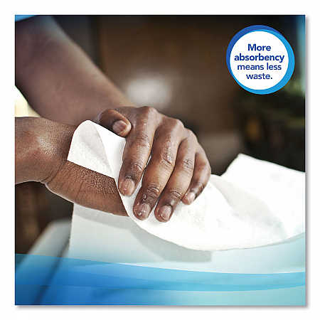 Essential High Capacity Hard Roll Towels for Business, Absorbency Pockets, 1-Ply, 8