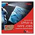 L10 Windshield Towels, 1-Ply, 9.1 x 10.25, Light Blue, 224/Pack, 10 Packs/Carton (05123)