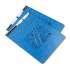 ACCO PRESSTEX Covers with Storage Hooks, 2 Posts, 6" Capacity, 9.5 x 11, Light Blue (54112)