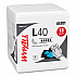 L40 Towels, 1/4 Fold, 12.5 x 12, White, 56/Box, 18 Packs/Carton (05701)