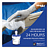 Critical Clean Wipers for Bleach, Disinfectants, Sanitizers WetTask Customizable Wet Wiping System, 90/Roll, 6 Rolls/Carton (06471)