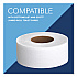 JRT Jr. Escort Jumbo Roll Bath Tissue Dispenser, 16 x 5.75 x 13.88, Pearl White (09508)
