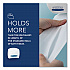 JRT Jr. Escort Jumbo Roll Bath Tissue Dispenser, 16 x 5.75 x 13.88, Pearl White (09508)