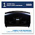 Cored JRT Jumbo Combination Tissue Dispenser, 20.4 x 5.8 x 13.1, Smoke/Gray (09551)