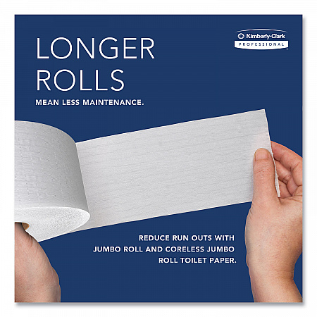 Cored JRT Jumbo Combination Tissue Dispenser, 20.4 x 5.8 x 13.1, Smoke/Gray (09551)
