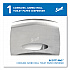 Pro Coreless Jumbo Roll Tissue Dispenser, EZ Load, 14.38 x 6 x 9.75, Stainless Steel (09601)
