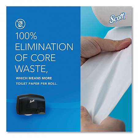Essential Coreless Jumbo Roll Tissue Dispenser for Business, 14.25 x 6 x 9.75, Black (09602)
