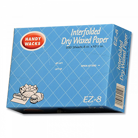 Interfolded Dry Waxed Paper Deli Sheets, 10.75 x 8, 12/Carton (EZ8)