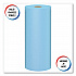 Shop Towels, Standard Roll, 1-Ply, 9.4 x 11, Blue, 55/Roll, 30 Rolls/Carton (75130)