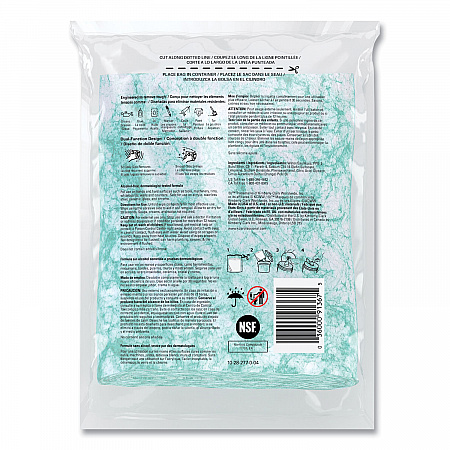 Power Clean ProScrub Pre-Saturated Wipes, 12 x 9.5, Citrus Scent, Green, 75/Pack, 6 Packs/Carton (91367CT)