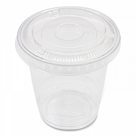 PET Lids, No Hole Flat Lid, Fits 8 oz to 10 oz Cold Cups, Plastic, Clear, 1,000/Carton (CKC78TSNH)