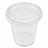 PET Lids, No Hole Flat Lid, Fits 8 oz to 10 oz Cold Cups, Plastic, Clear, 1,000/Carton (CKC78TSNH)