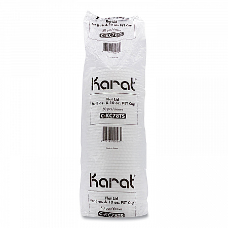 PET Lids, X Straw Hole, Fits 8 oz to 10 oz Cold Cups, Plastic, Clear, 1,000/Carton (CKC78TS)