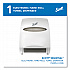 Essential Electronic Hard Roll Towel Dispenser, 12.7 x 9.57 x 15.76, White (48858)