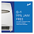 Essential Electronic Hard Roll Towel Dispenser, 12.7 x 9.57 x 15.76, White (48858)