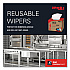 General Clean X60 Cloths, 12.5 x 16.8, White, 236/Carton (54015)