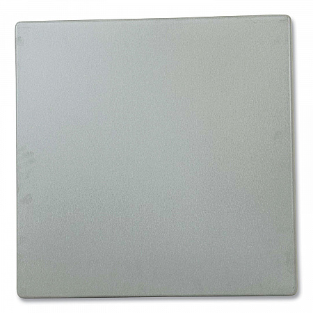 Topalit Tables, Square, 32 x 32 x 29, Silver Top, Black Aluminum Base/Legs (106C32322)
