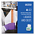 Kimwipes Delicate Task Wipers, 1-Ply, 4.4 x 8.4, Unscented, White, 280/Box, 30 Boxes/Carton (34120)