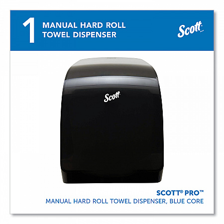 Pro Mod Manual Hard Roll Towel Dispenser, 12.66 x 9.18 x 16.44, Smoke (34346)