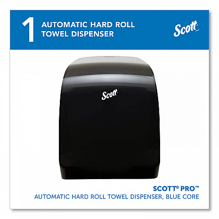 Pro Electronic Hard Roll Towel Dispenser, 12.66 x 9.18 x 16.44, Smoke (34348)