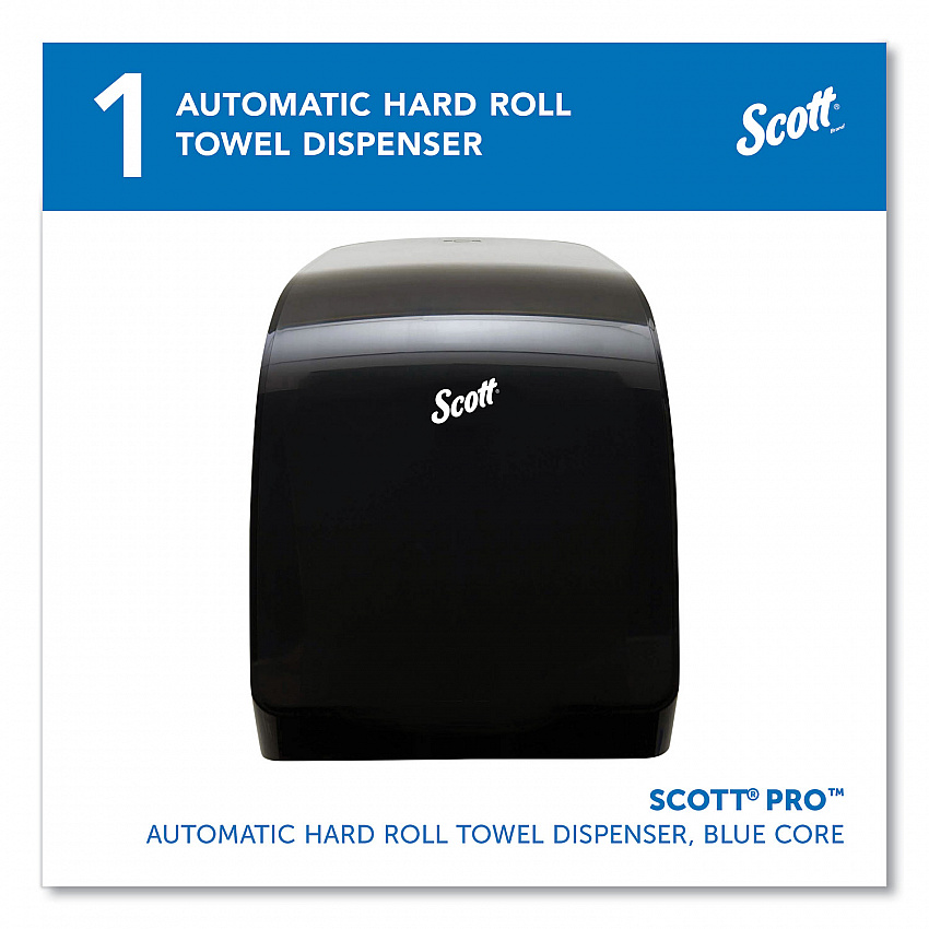 Pro Electronic Hard Roll Towel Dispenser, 12.66 x 9.18 x 16.44, Smoke (34348)
