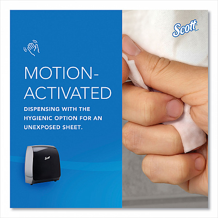 Pro Electronic Hard Roll Towel Dispenser, 12.66 x 9.18 x 16.44, Smoke (34348)