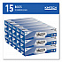 Kimwipes Delicate Task Wipers, 2-Ply, 14.7 x 16.6, Unscented, White, 92/Box, 15 Boxes/Carton (34721)