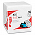 General Clean X60 Cloths, 1/4 Fold, 12.5 x 13, White, 76/Box, 12 Boxes/Carton (34865)