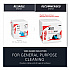 General Clean X60 Cloths, 1/4 Fold, 12.5 x 13, White, 76/Box, 12 Boxes/Carton (34865)