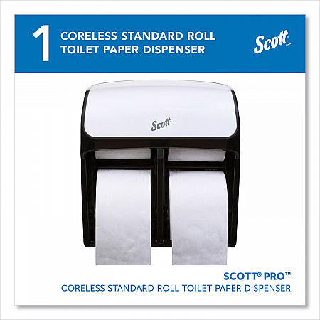 Pro High Capacity Coreless SRB Tissue Dispenser, 11.25 x 6.31 x 12.75, White (44517)