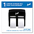 Pro High Capacity Coreless SRB Tissue Dispenser, 11.25 x 6.31 x 12.75, Black (44518)