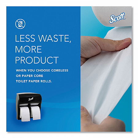 Pro High Capacity Coreless SRB Tissue Dispenser, 11.25 x 6.31 x 12.75, Black (44518)