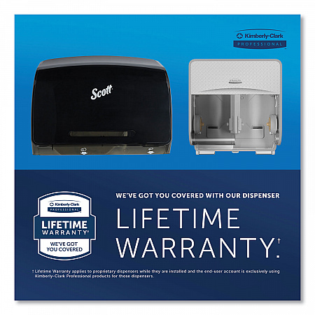 Pro High Capacity Coreless SRB Tissue Dispenser, 11.25 x 6.31 x 12.75, Black (44518)
