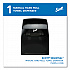 Essential Manual Hard Roll Towel Dispenser, 13.06 x 11 x 16.94, Black (46253)