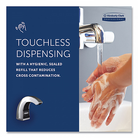 Touchless Counter Mount Skin Care Dispenser, 1.5 L, 2.12 x 4.25 x 5.56, Chrome (47604)