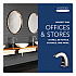 Touchless Counter Mount Skin Care Dispenser, 1.5 L, 2.12 x 4.25 x 5.56, Chrome (47604)