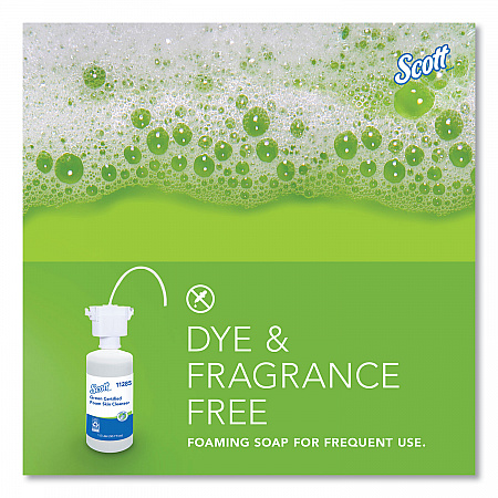 Essential Green Certified Foam Skin Cleanser Refill, Fragrance-Free, 1,500 mL, 2/Carton (11285)