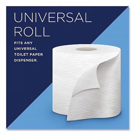 Two-Ply Bathroom Tissue for Business, Septic Safe, White, 451 Sheets/Roll, 60 Rolls/Carton (17713)