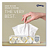 White Facial Tissue, Pop-Up Box, 2-Ply, 125 Sheets/Box (21606BX)