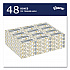 White Facial Tissue for Business, Pop-Up Box, 2-Ply, 125 Sheets/Box, 48 Boxes/Carton (21606CT)