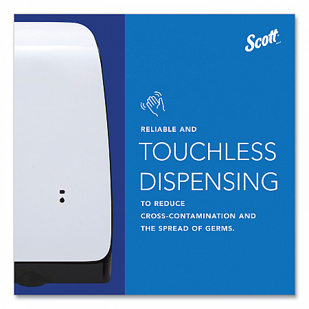 Electronic Skin Care Dispenser, 1,200 mL, 7.3 x 4 x 11.7, White (32499)
