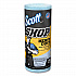 Pro Shop Towels, Heavy Duty, 1-Ply, 10.4 x 11, Blue, 12 Rolls/Carton (32992)