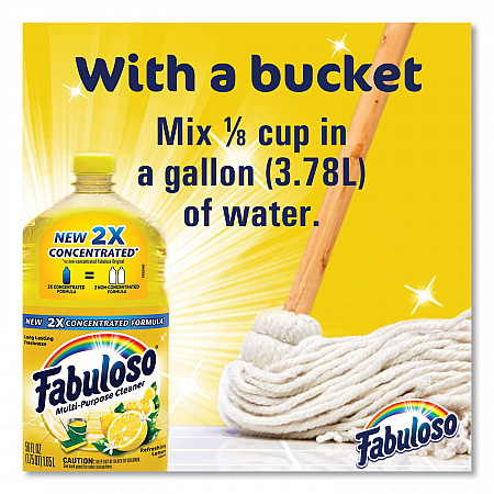 Multi-Use Cleaner, Refreshing Lemon Scent, 56 oz Bottle, 6/Carton (MX06157CT)