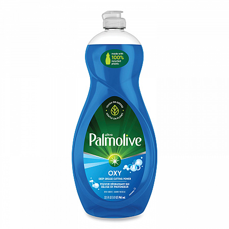 Oxy Dishwashing Liquid, Fresh Scent, 32 oz Bottle, 9/Carton (US04273CT)