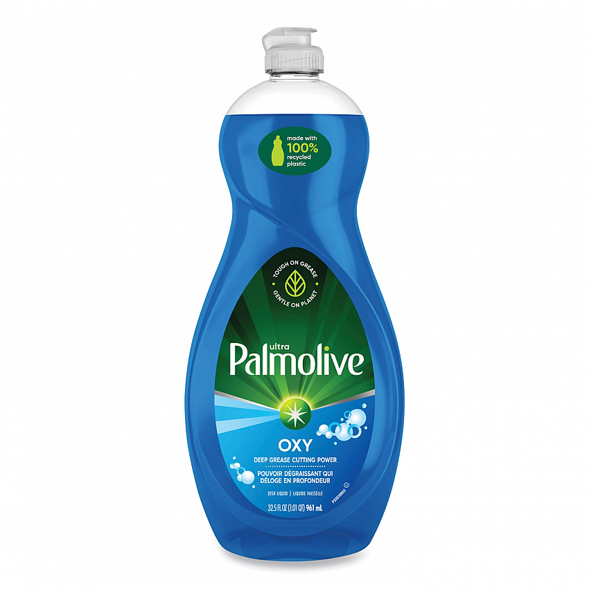 Oxy Dishwashing Liquid, Fresh Scent, 32 oz Bottle, 9/Carton (US04273CT)