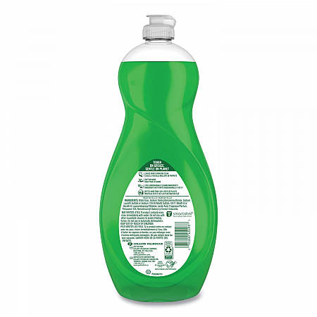 Dish Soap Liquid, Green Scent, 32.5 oz Bottle, 9/Carton (US04282CT)