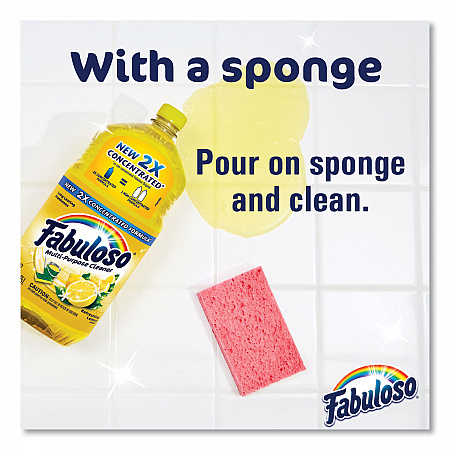 Multi-Use Cleaner, Refreshing Lemon Scent, 56 oz Bottle, 6/Carton (MX06157CT)