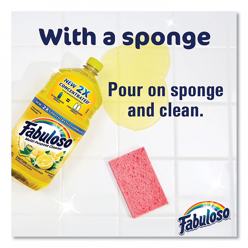 Multi-Use Cleaner, Refreshing Lemon Scent, 56 oz Bottle, 6/Carton (MX06157CT)