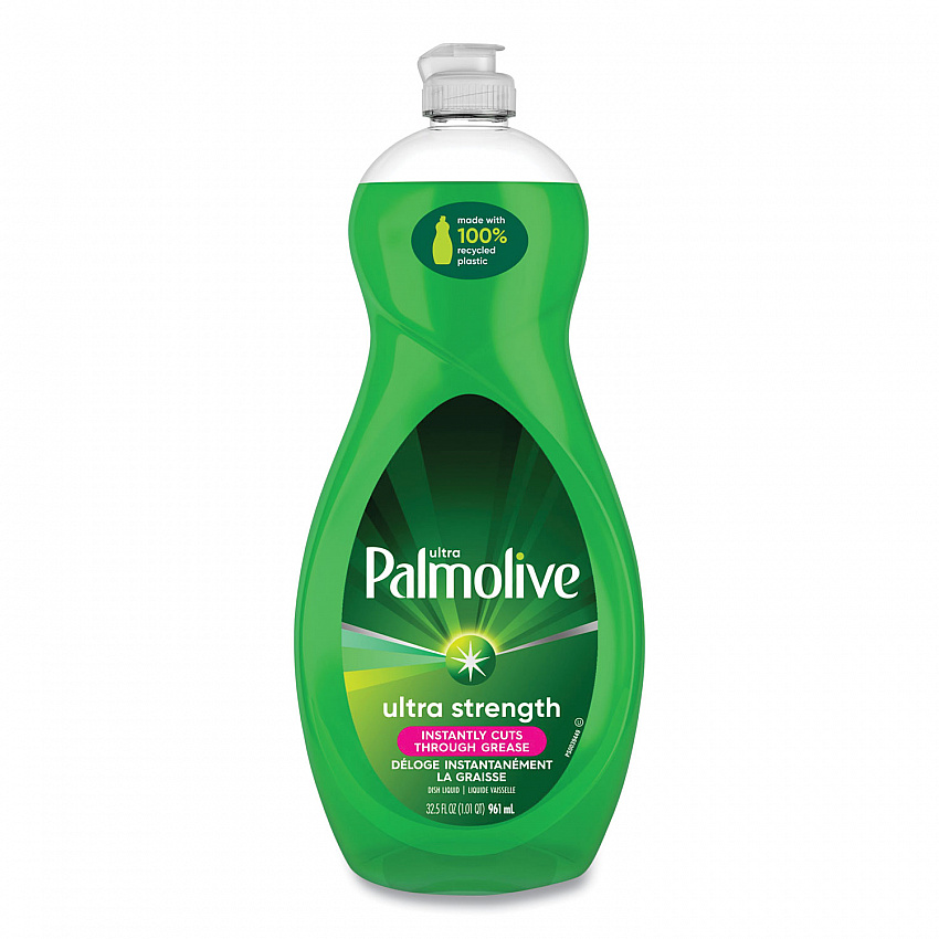 Dish Soap Liquid, Green Scent, 32.5 oz Bottle, 9/Carton (US04282CT)