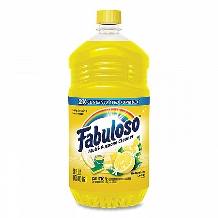 Multi-Use Cleaner, Refreshing Lemon Scent, 56 oz Bottle, 6/Carton (MX06157CT)